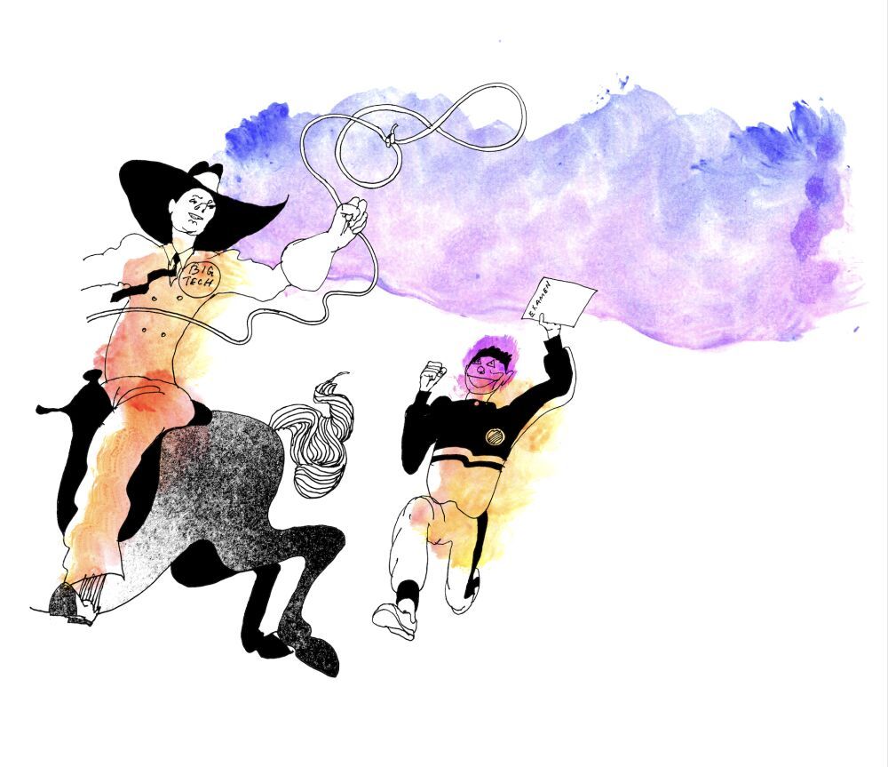 Fun illustration art by Dennis Eriksson