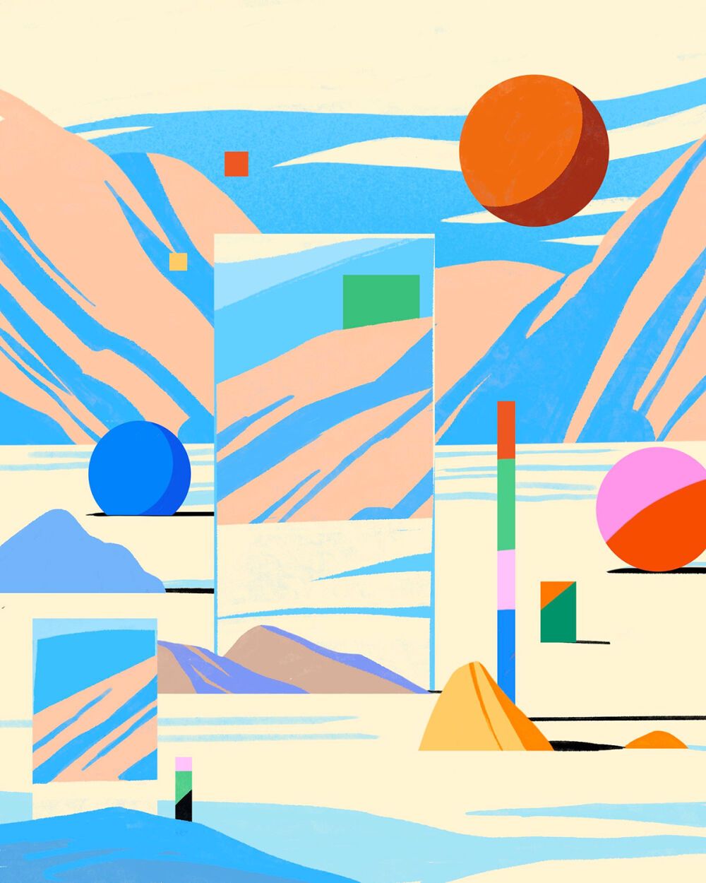 Graphic design and illustration by Petra Eriksson