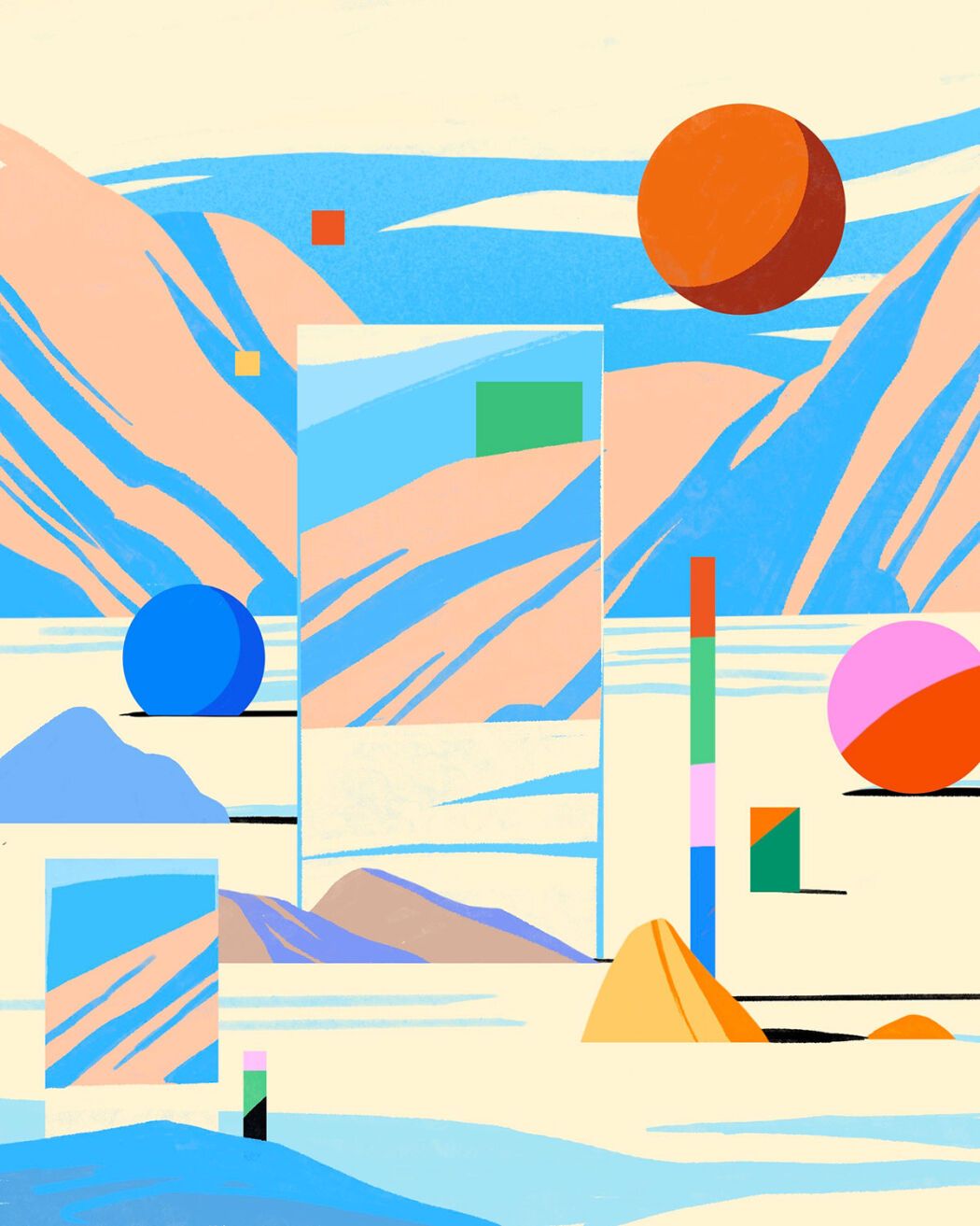 Graphic design and illustration by Petra Eriksson