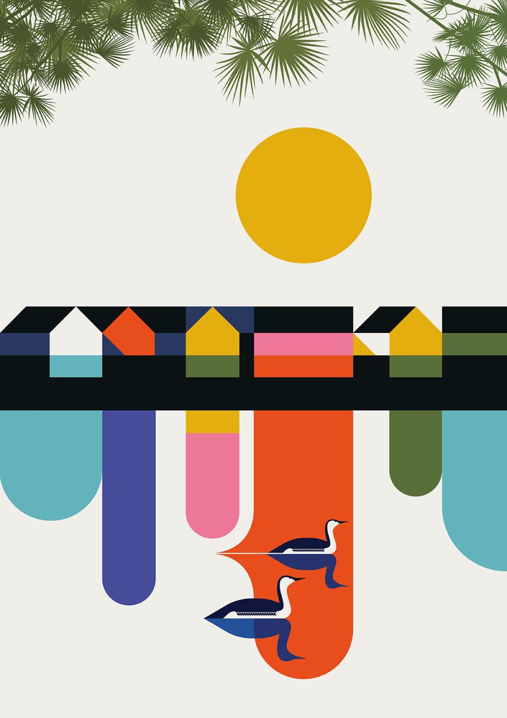 Beautiful art by illustrator Bo Lundberg