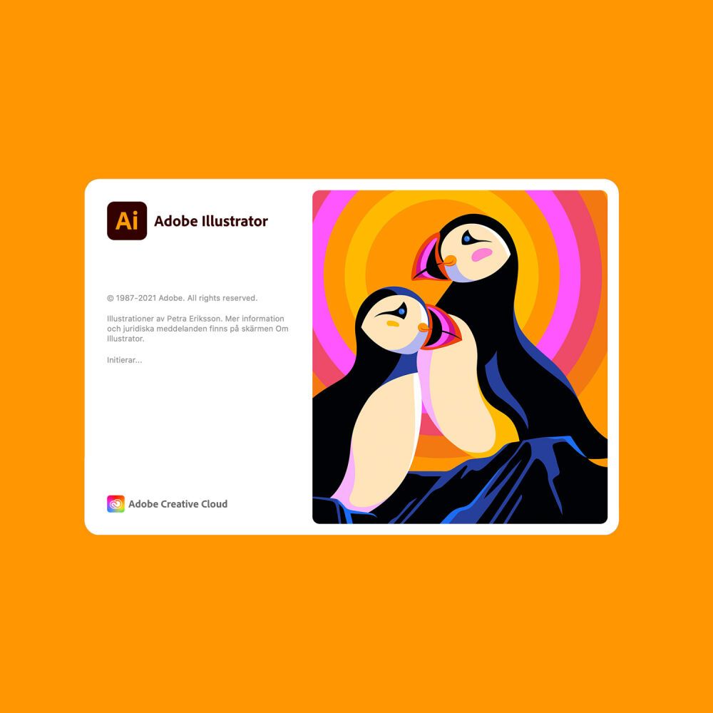 Illustration work by drawing artist Petra Eriksson