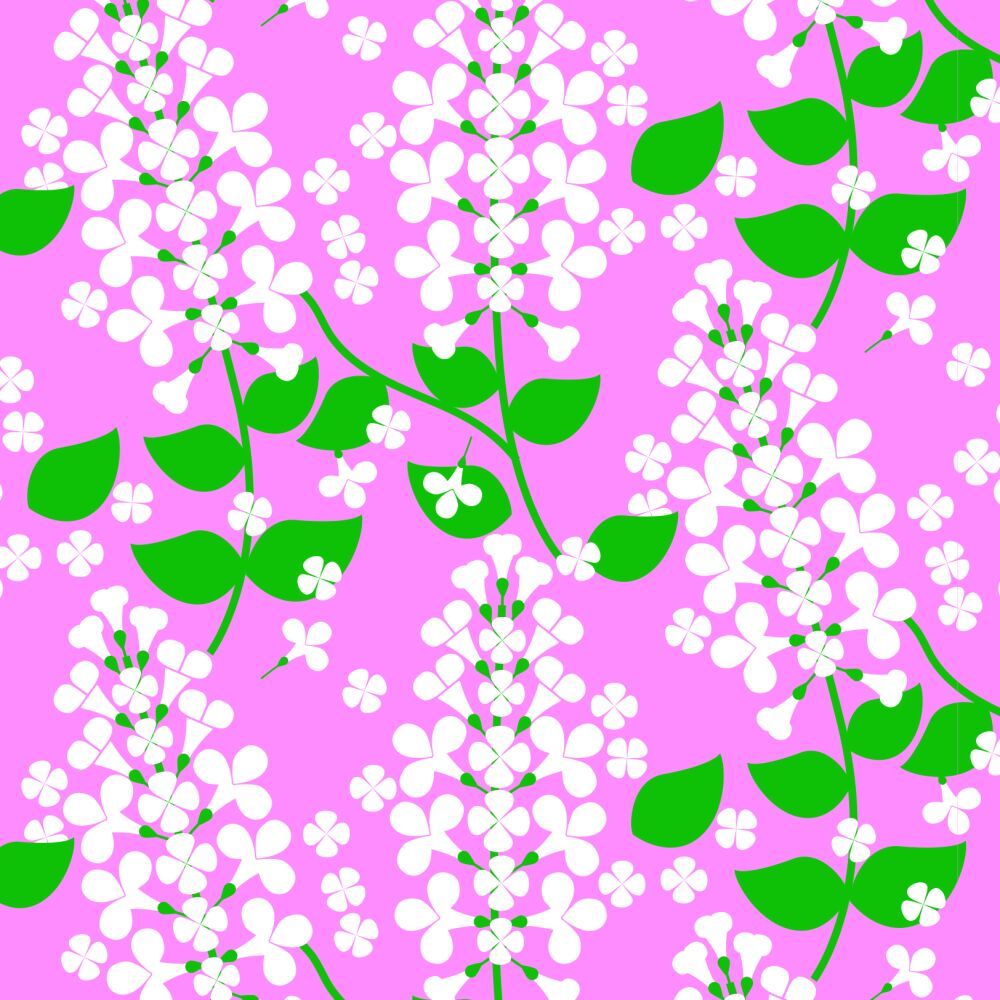 Vector flower illustration by Lotta Külhorn