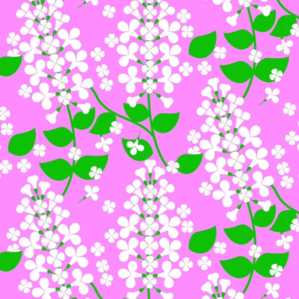 Vector flower illustration by Lotta Külhorn