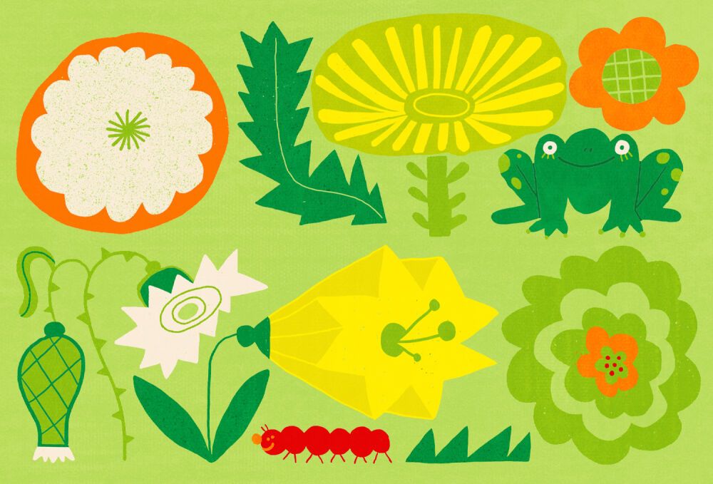 Character design and graphic design and illustration by Elin Matilda Andersson