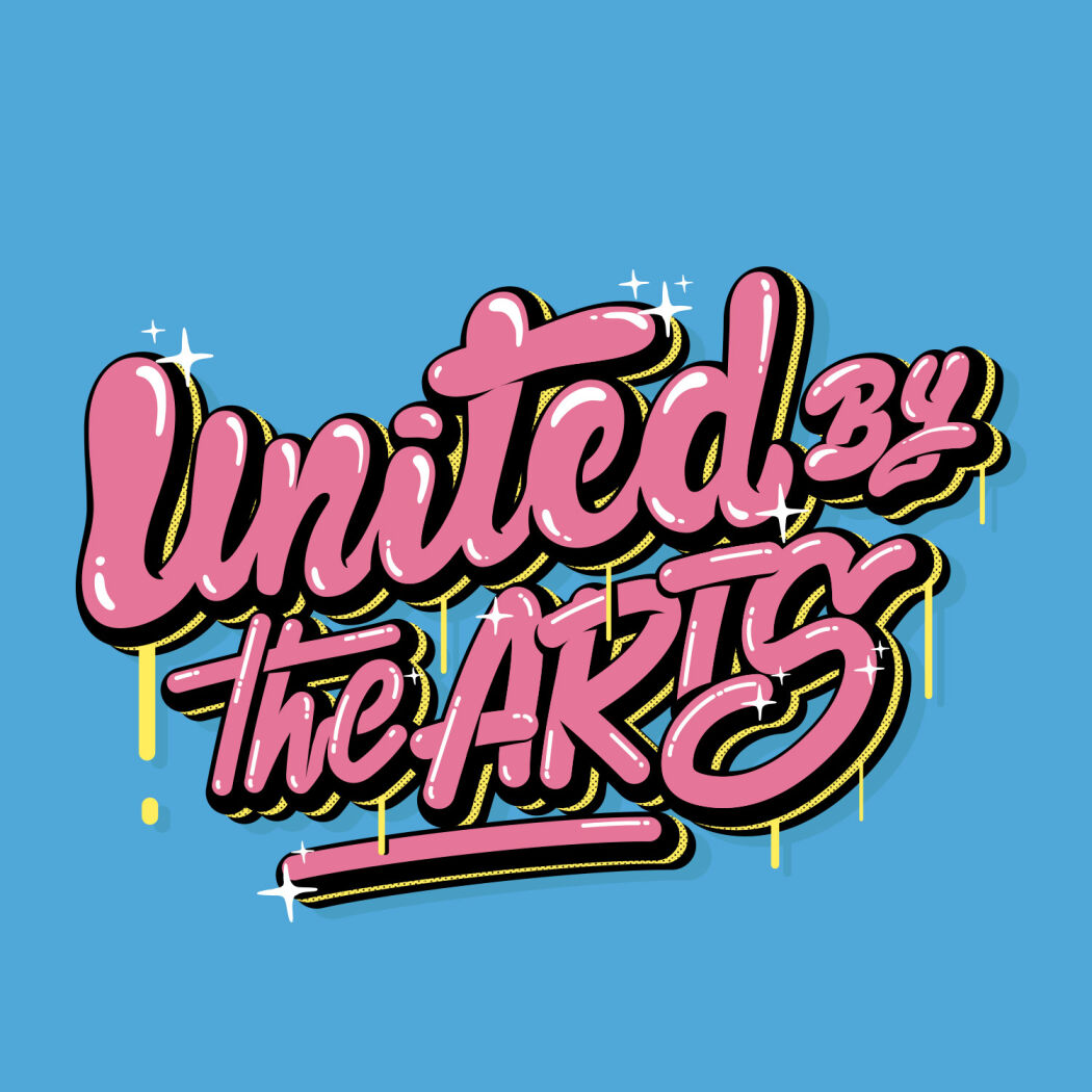 Colorful and groovy Logotype and lettering by jaume osman