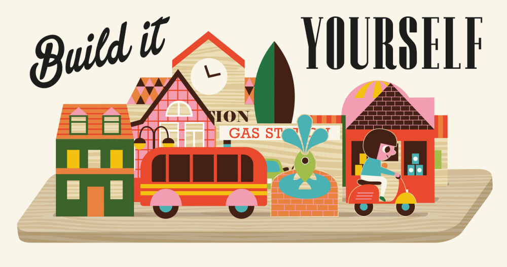 Outdoor advertising campaign illustrated and lay out by Ingela P Arrhenius