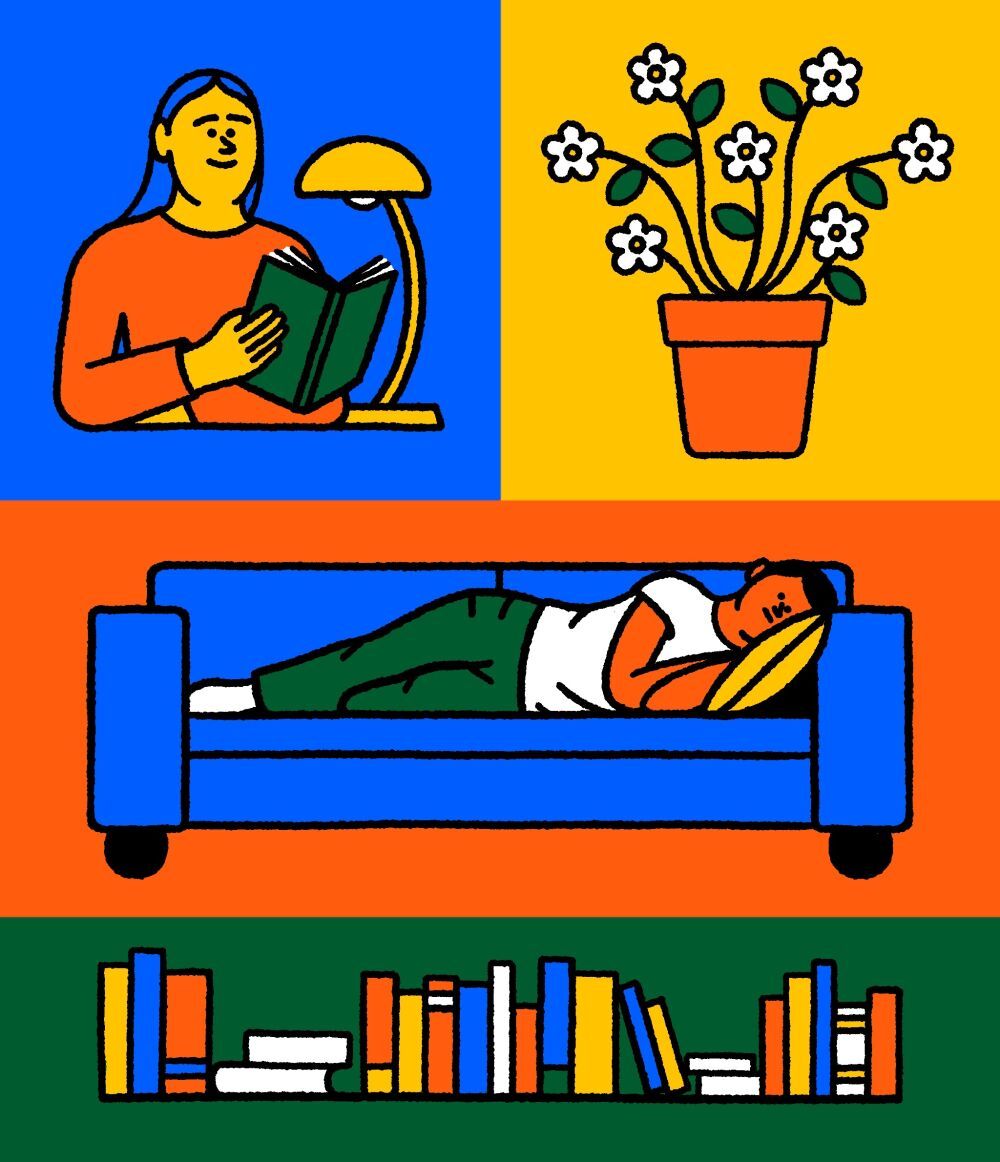 Illustrated icons by the digital illustration artist José Antonio Roda