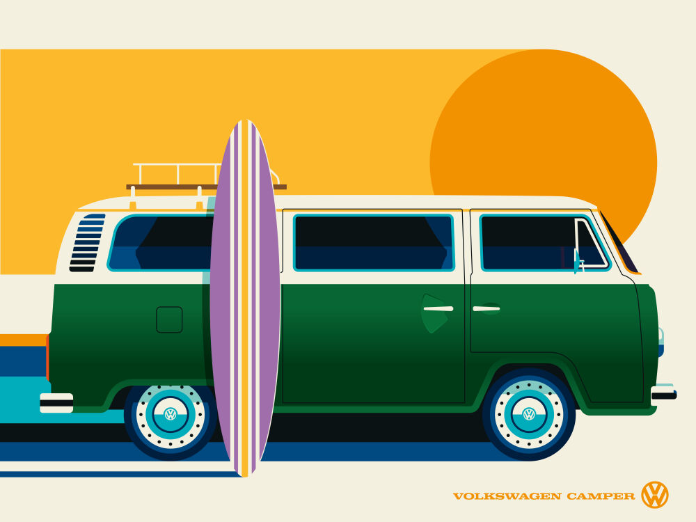 Classic cars illustrated by Bo Lundberg