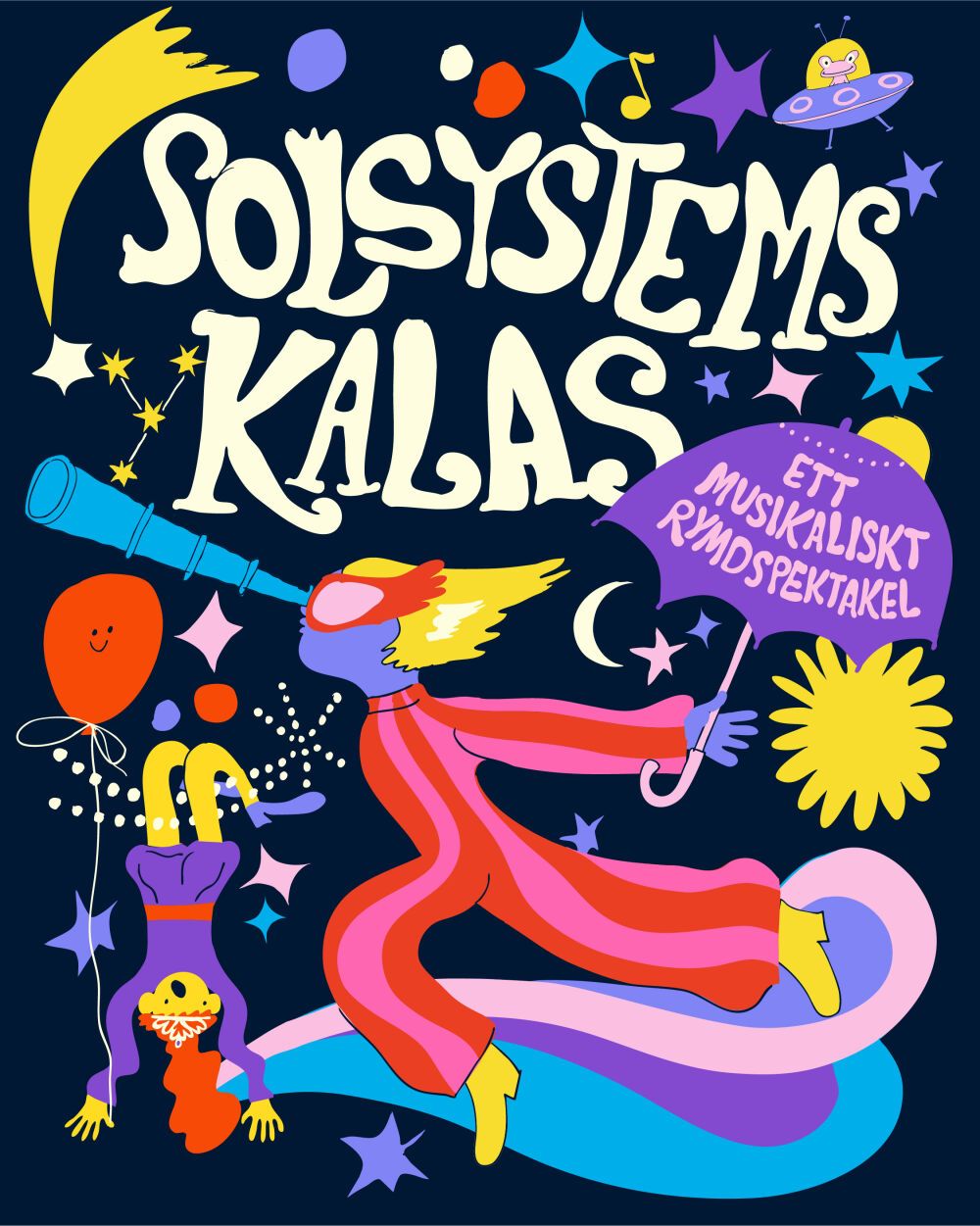 Theatre Poster design and illustration by Erica Jacobson