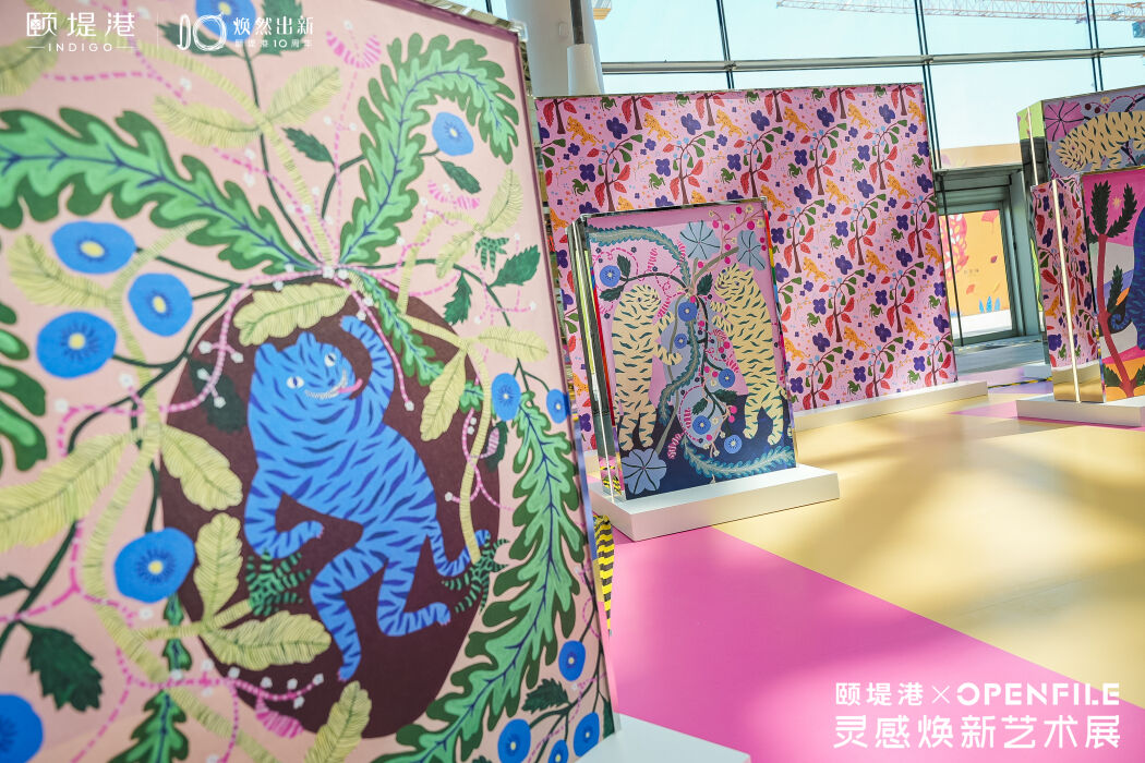 Artworks and design by Yoyo Nasty in Beijing art fair