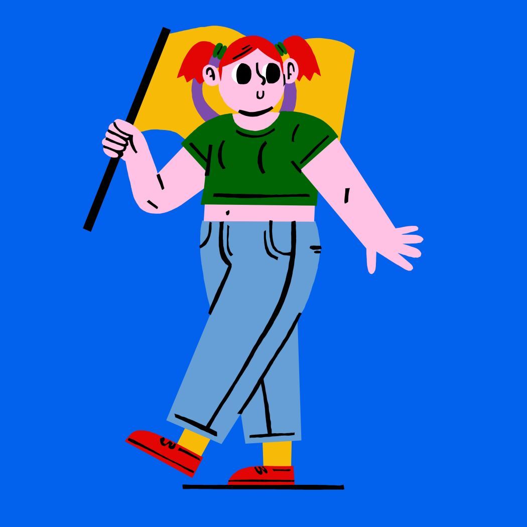 LGBTQ illustration by artist Fredde Lanka