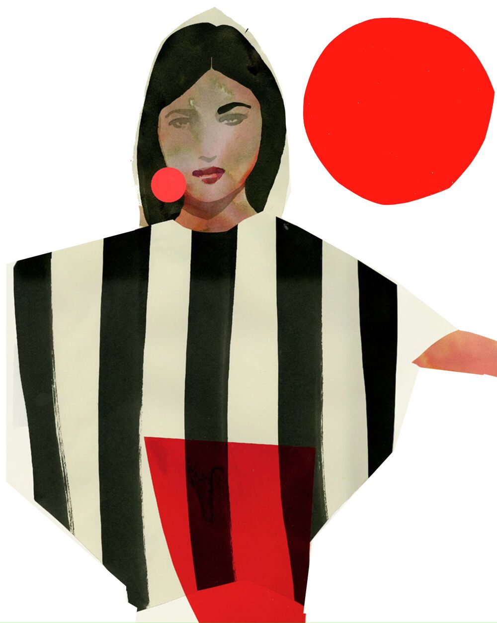 Illustration and collage art by STINA PERSSON