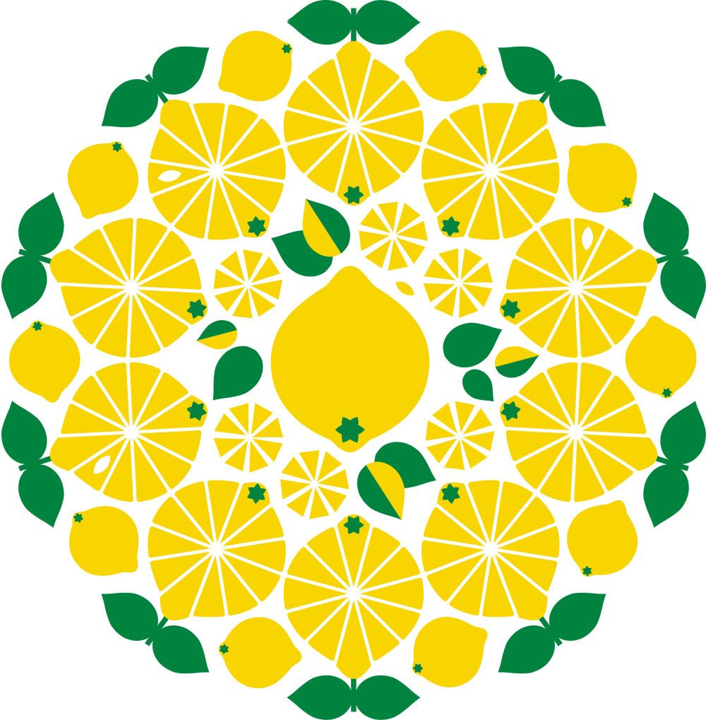 Fruit pattern by designer Lotta Külhorn