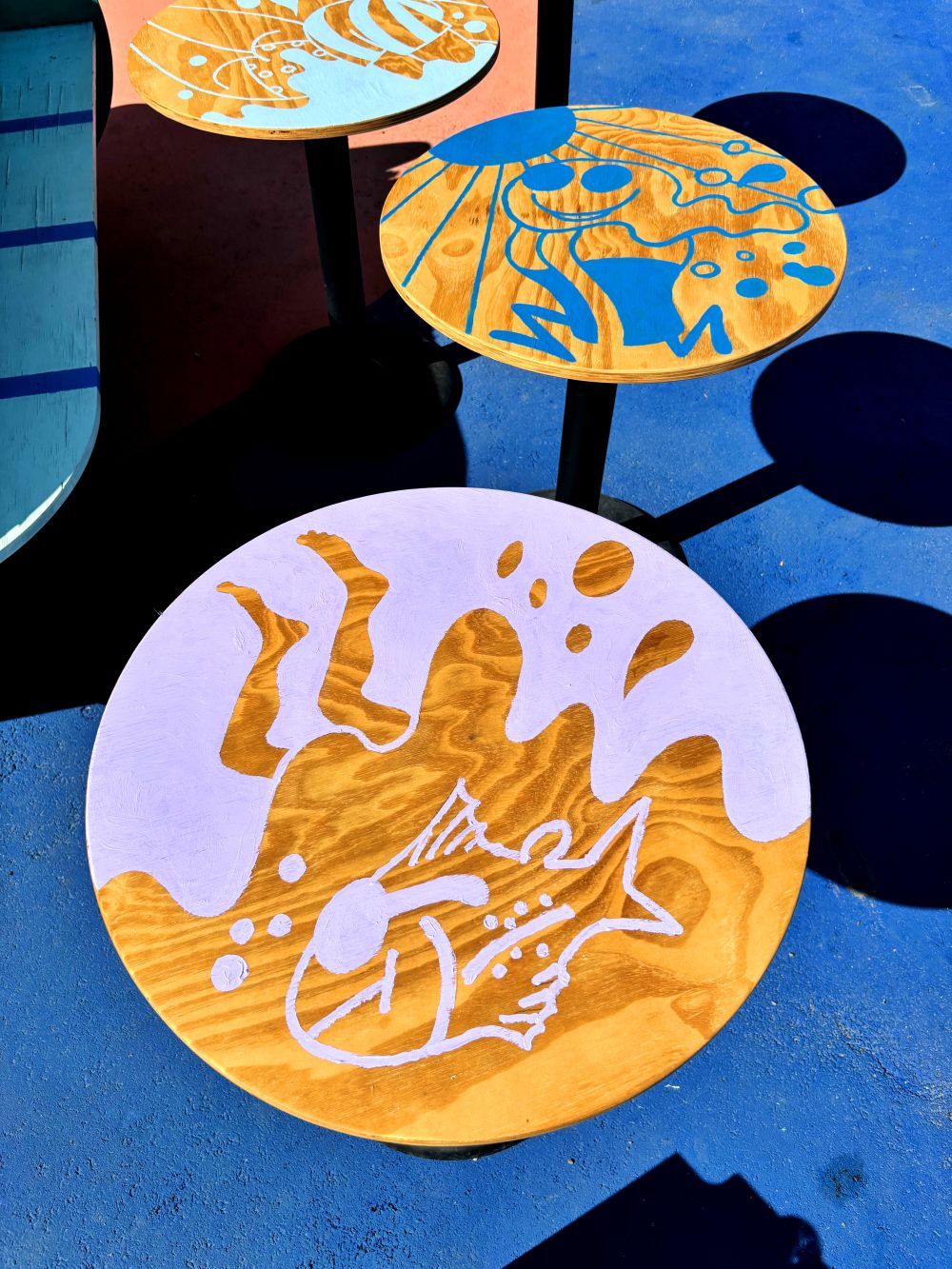 Handpainted art and design by illustrator Dennis Eriksson