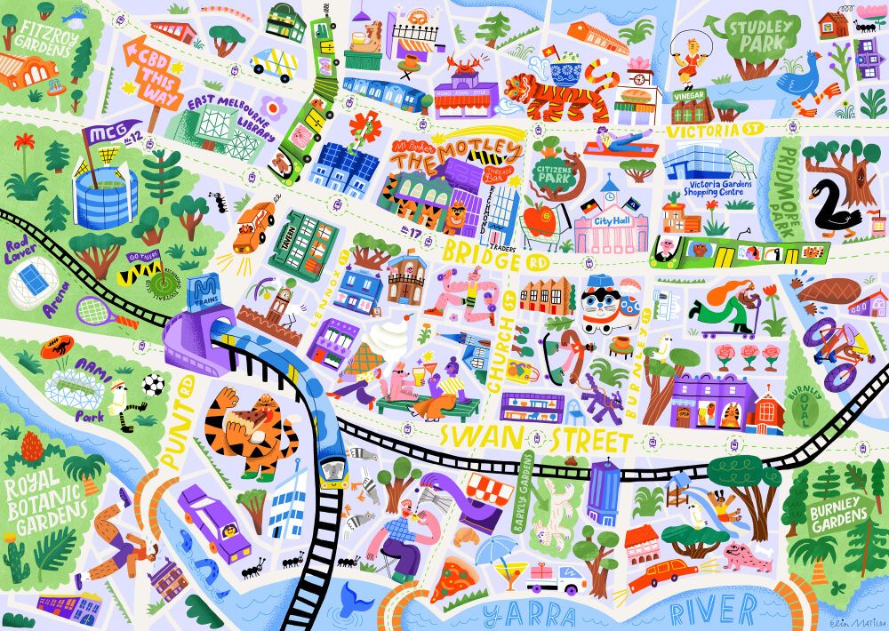 Detailed illustration by Elin Matilda Andersson