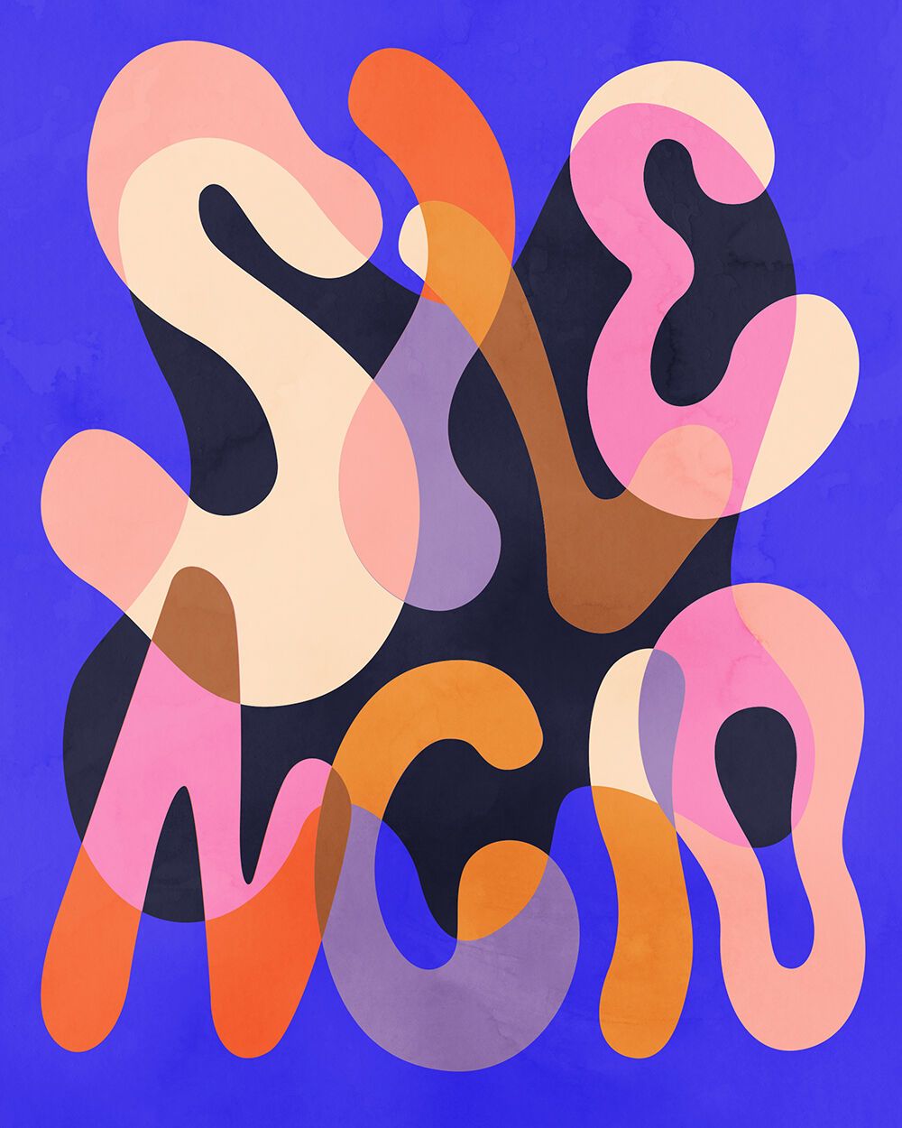 Hand typography by illustrator Petra Eriksson