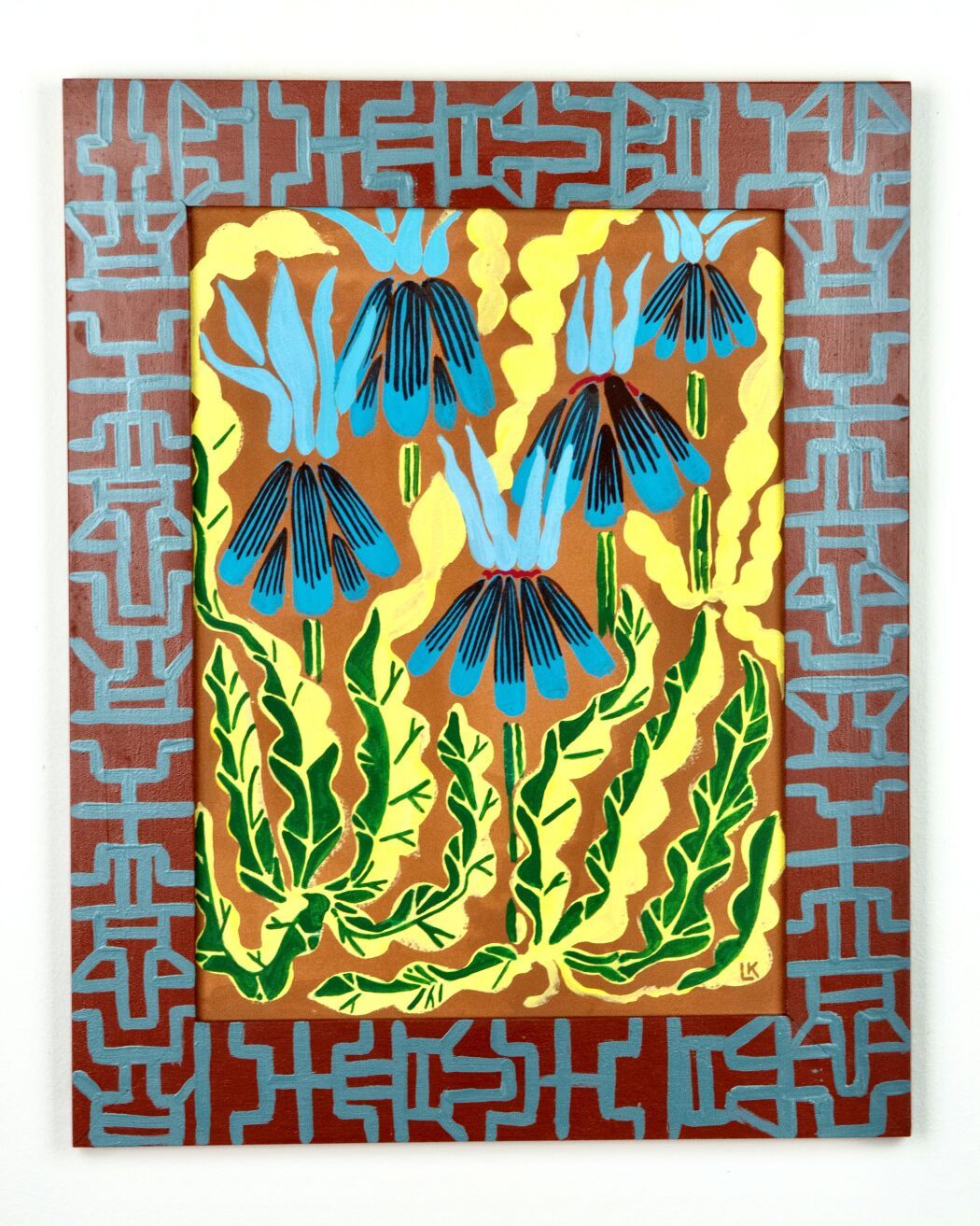 Hand painted artwork by Lotta Külhorn