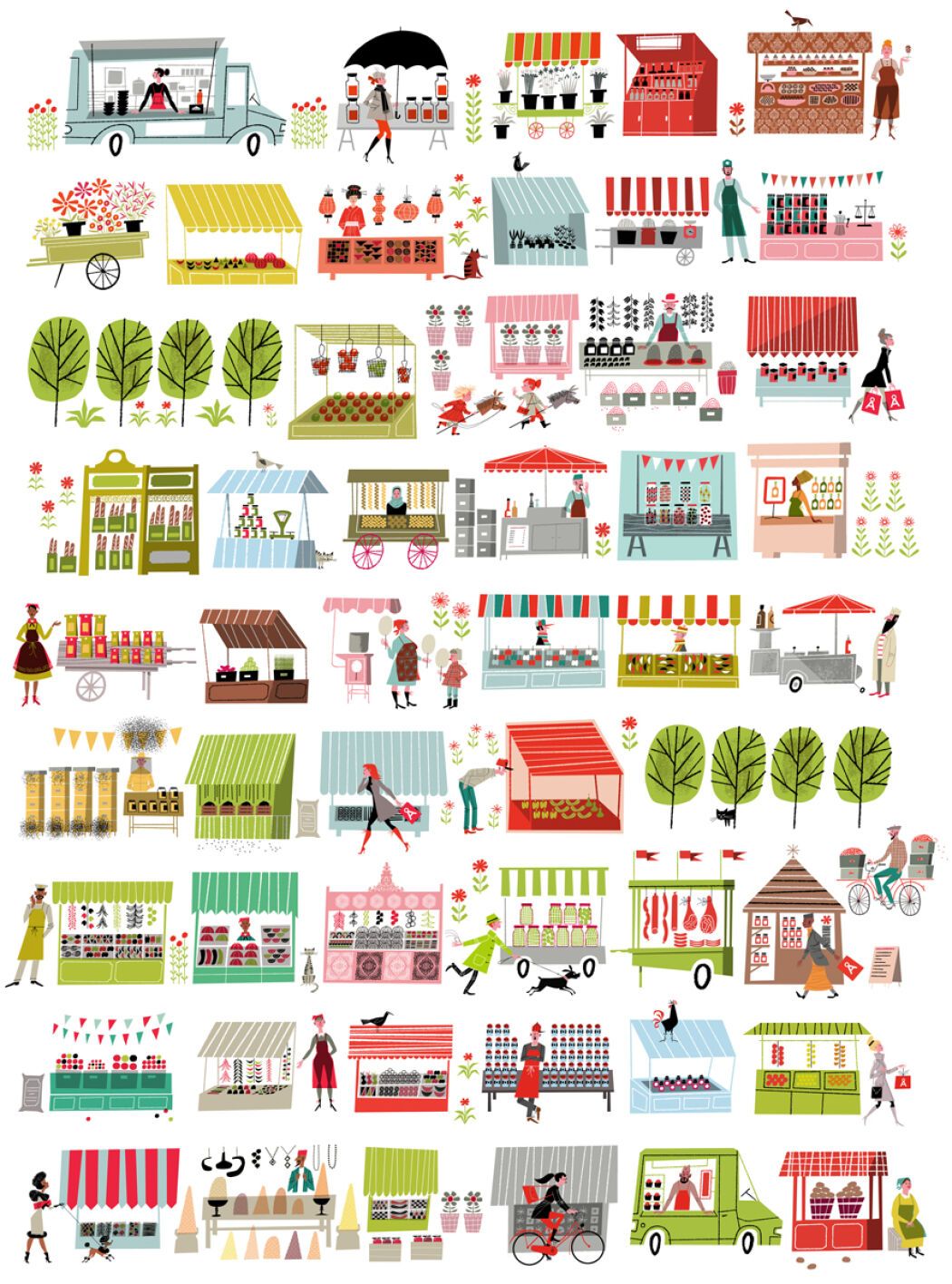 Detailed Illustration by Klas Fahlen