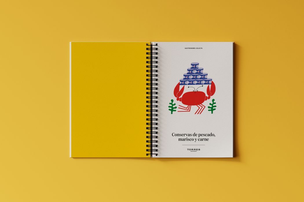 Food Illustrations with retro style by Klas Fahlén