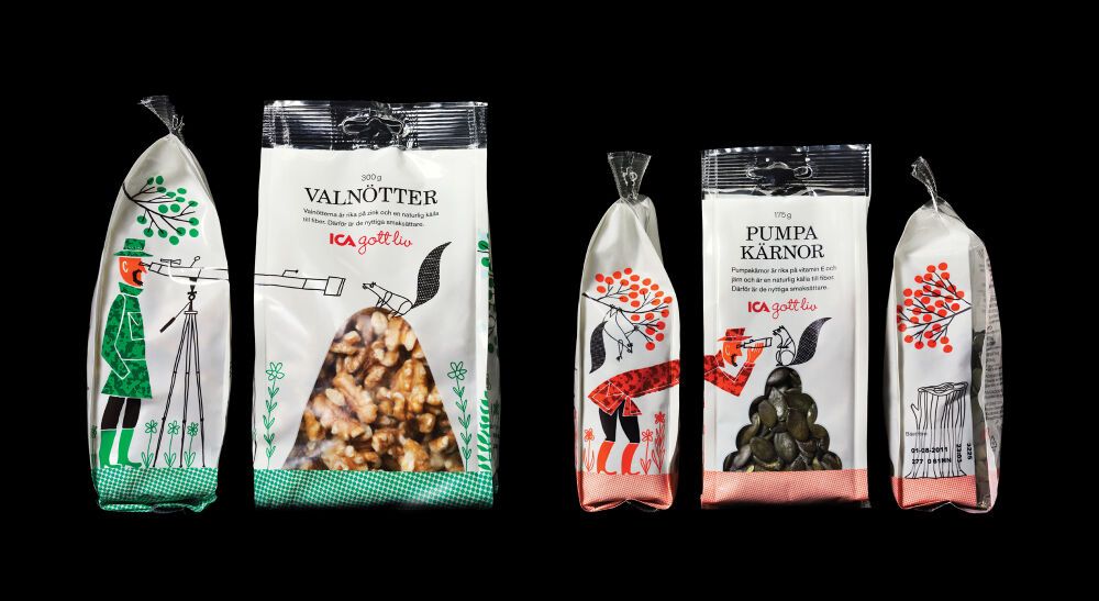 Package koncept art by Klas Fahlén