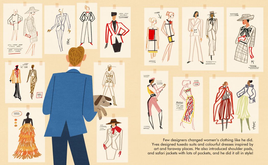 Vintage look illustrations by the artist Klas Fahlén