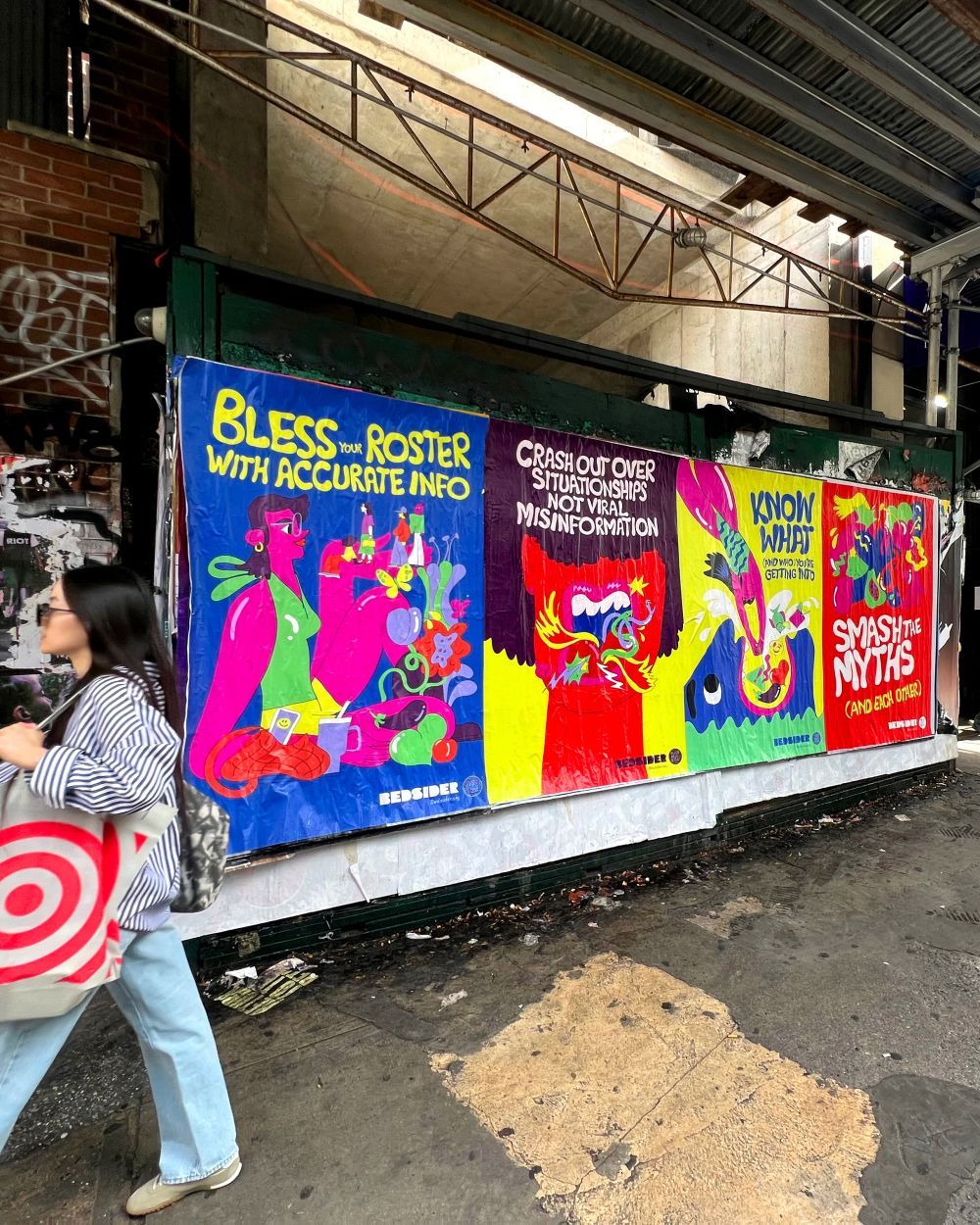 Posterdesign and artwork by the artist Erica Jacobson
