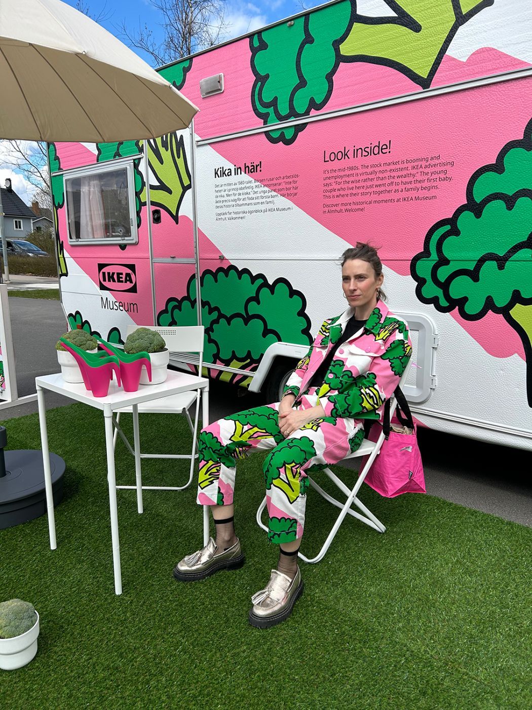 Playful pattern design by artist Ida Pettersson Preutz