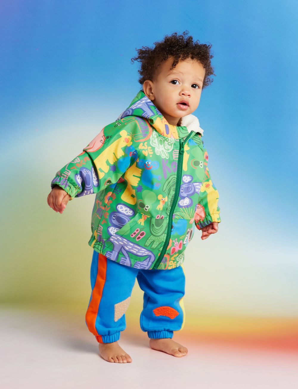 Illustrated fashion pattern design print by Elin Matilda Andersson