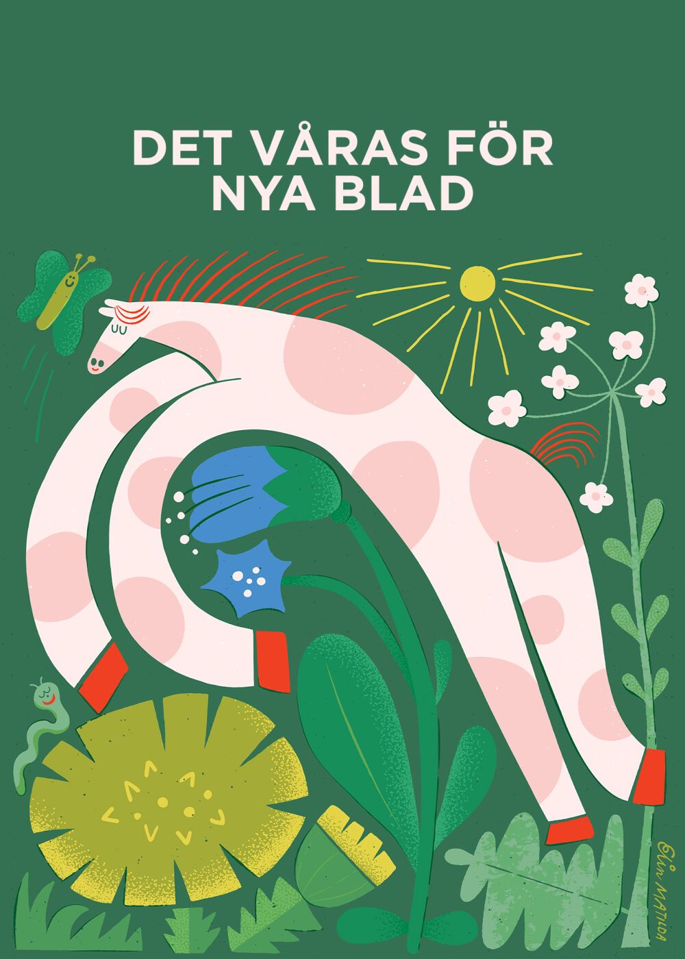 Branding design and advertising illustration by Elin Matilda Andersson