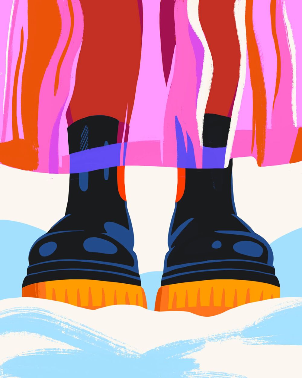 Illustration art by vector drawing artist Petra Eriksson