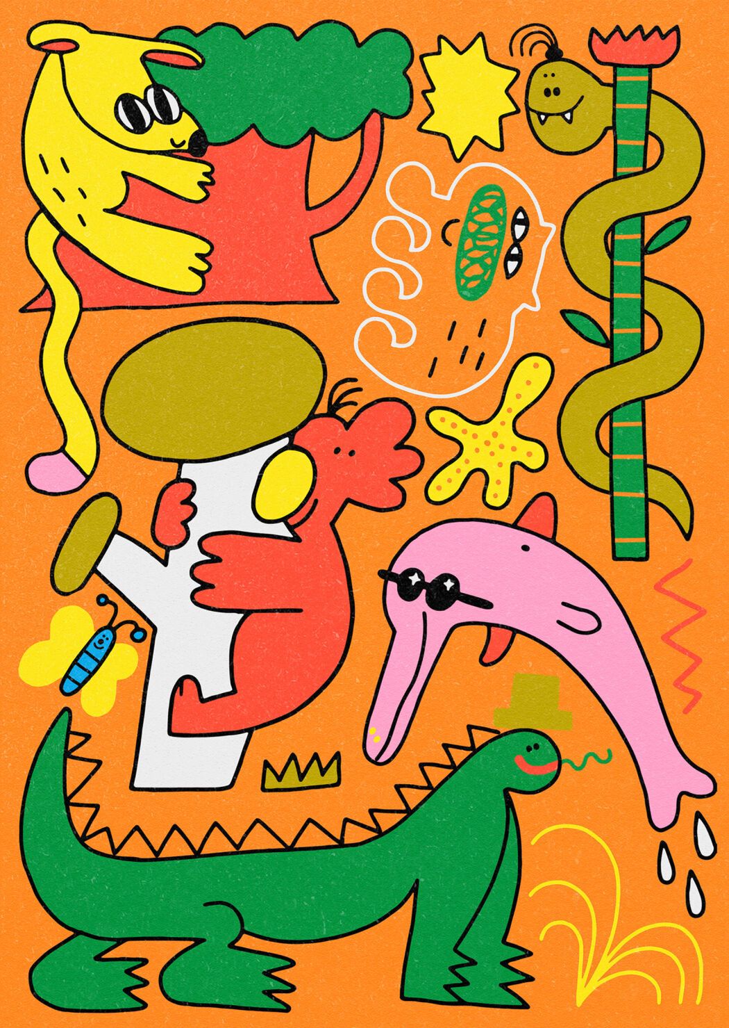 Detailed illustration by Elin Matilda Andersson