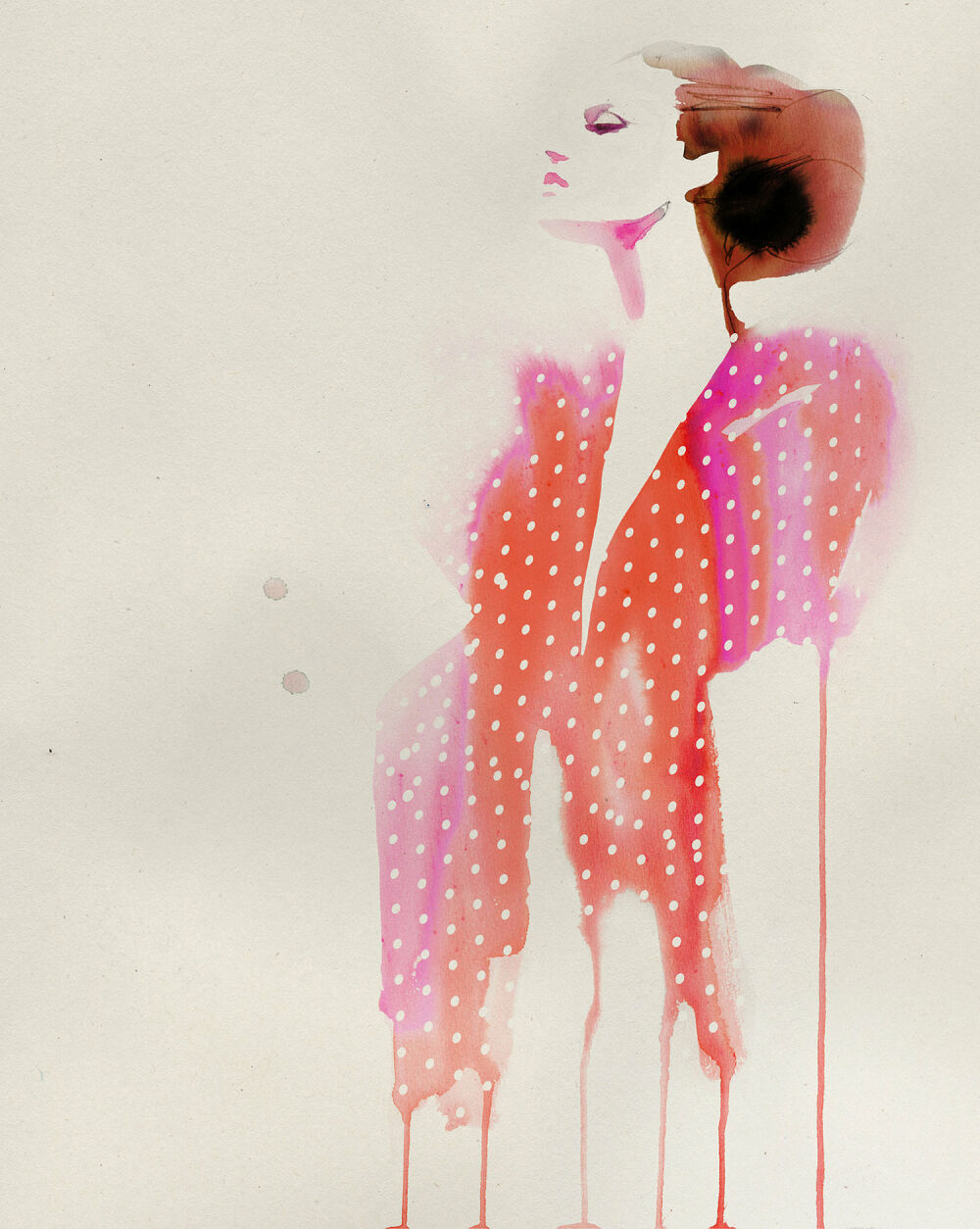 Illustration created by watercolor artist Stina Persson