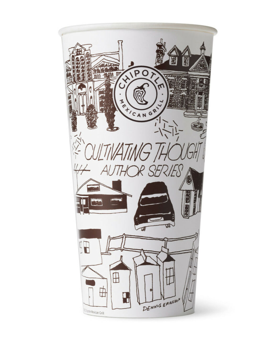 Coffemug and packaging design for Chipotle by Dennis Eriksson