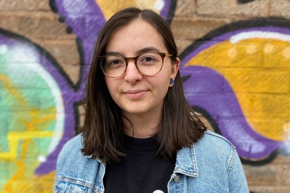 Portrait of 3D artist Timea Balo