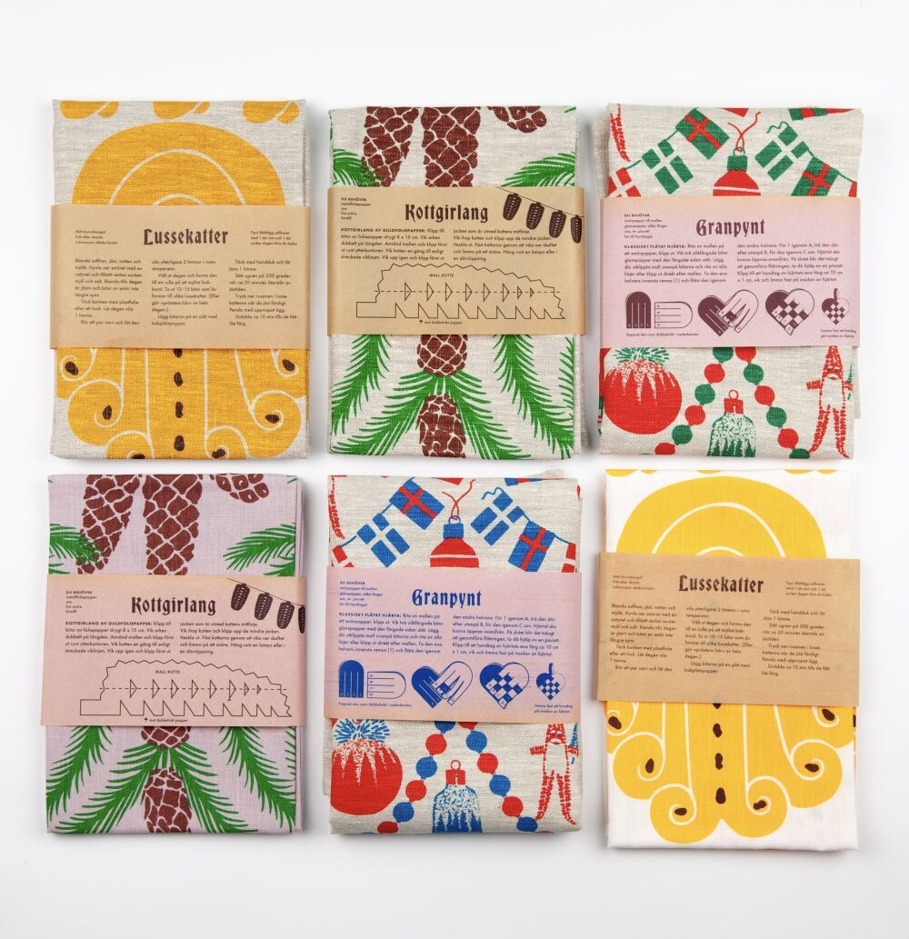 Christmas illustrations by Lotta Külhorn