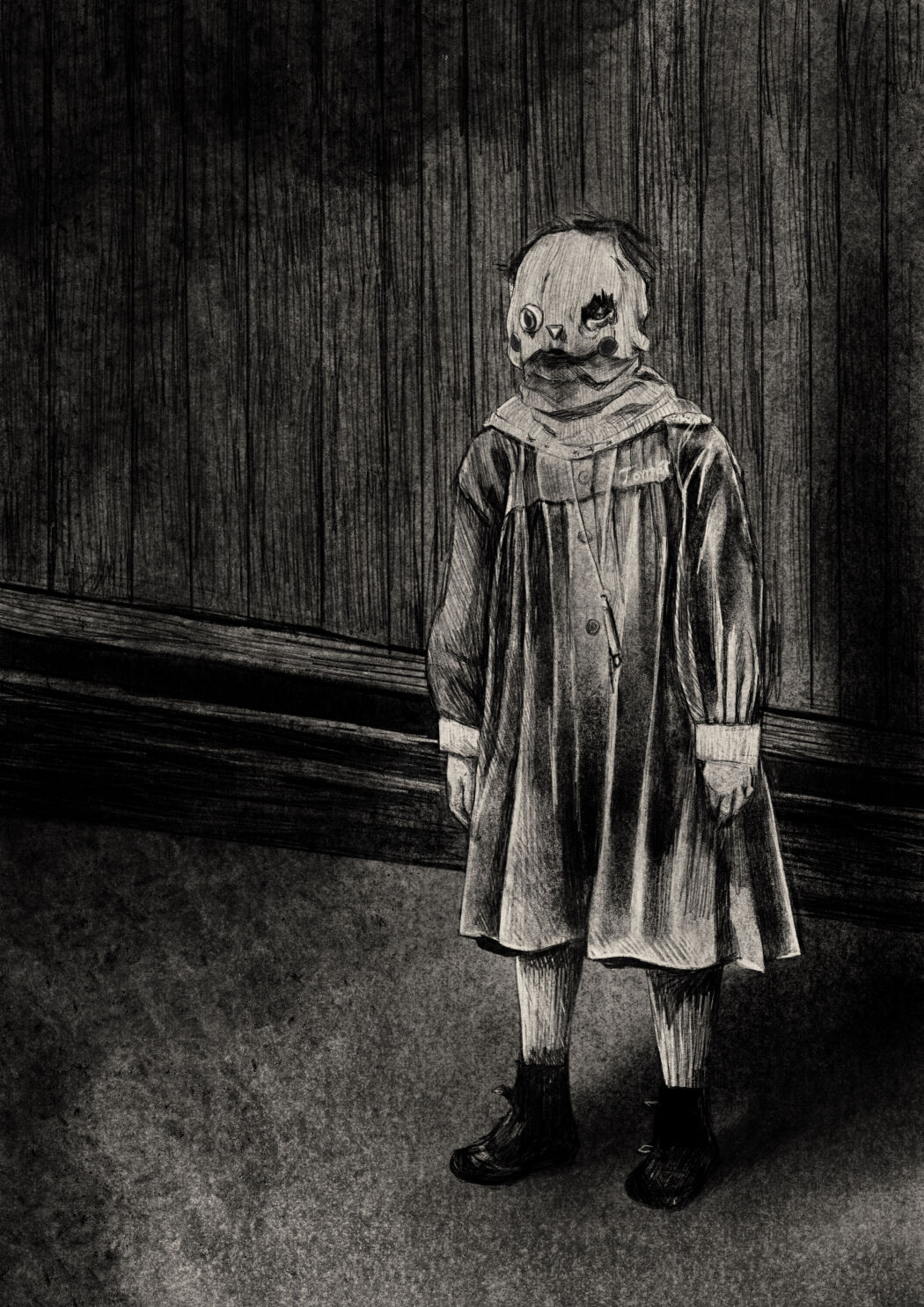 Horror, eerie styled drawing by Eplet