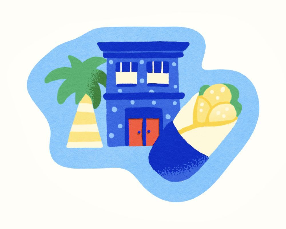 Food icons by illustrator Elin Matilda Andersson