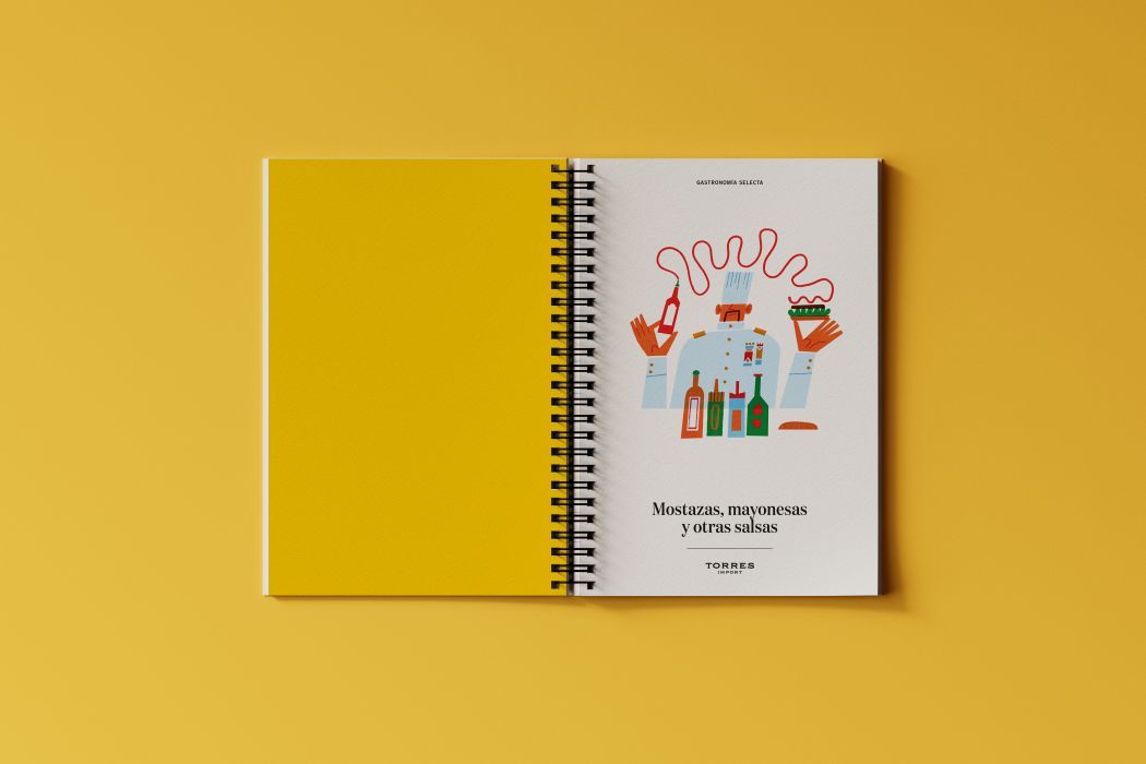 Food Retro illustration by Klas Fahlén