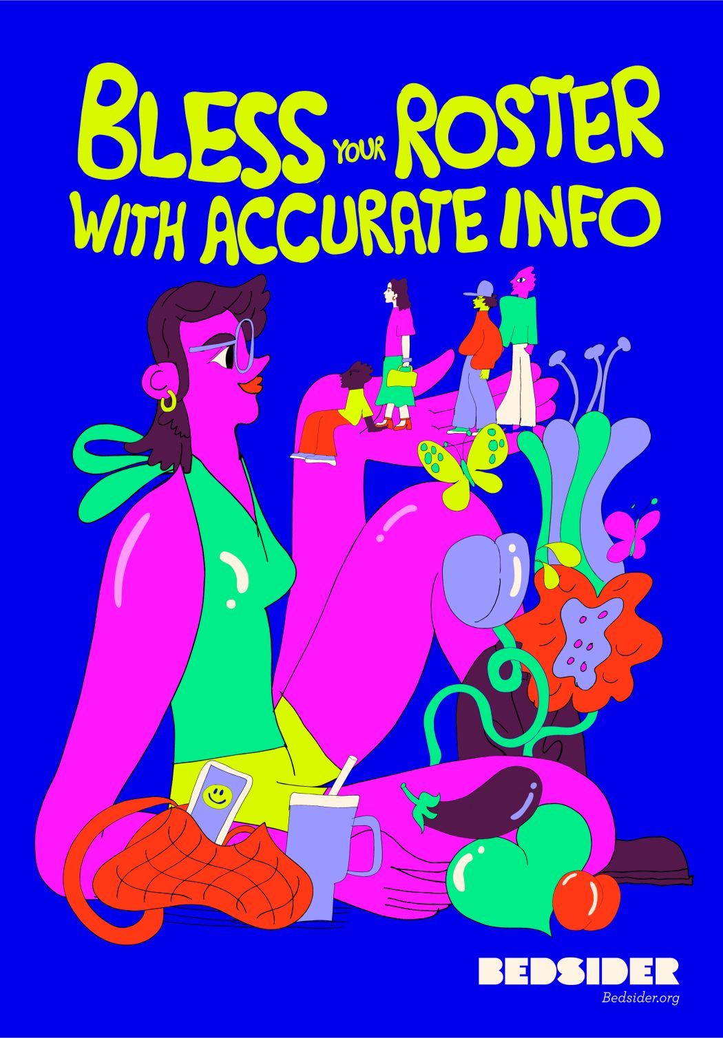 Hand typography and illustration by the illustrator Erica Jacobson