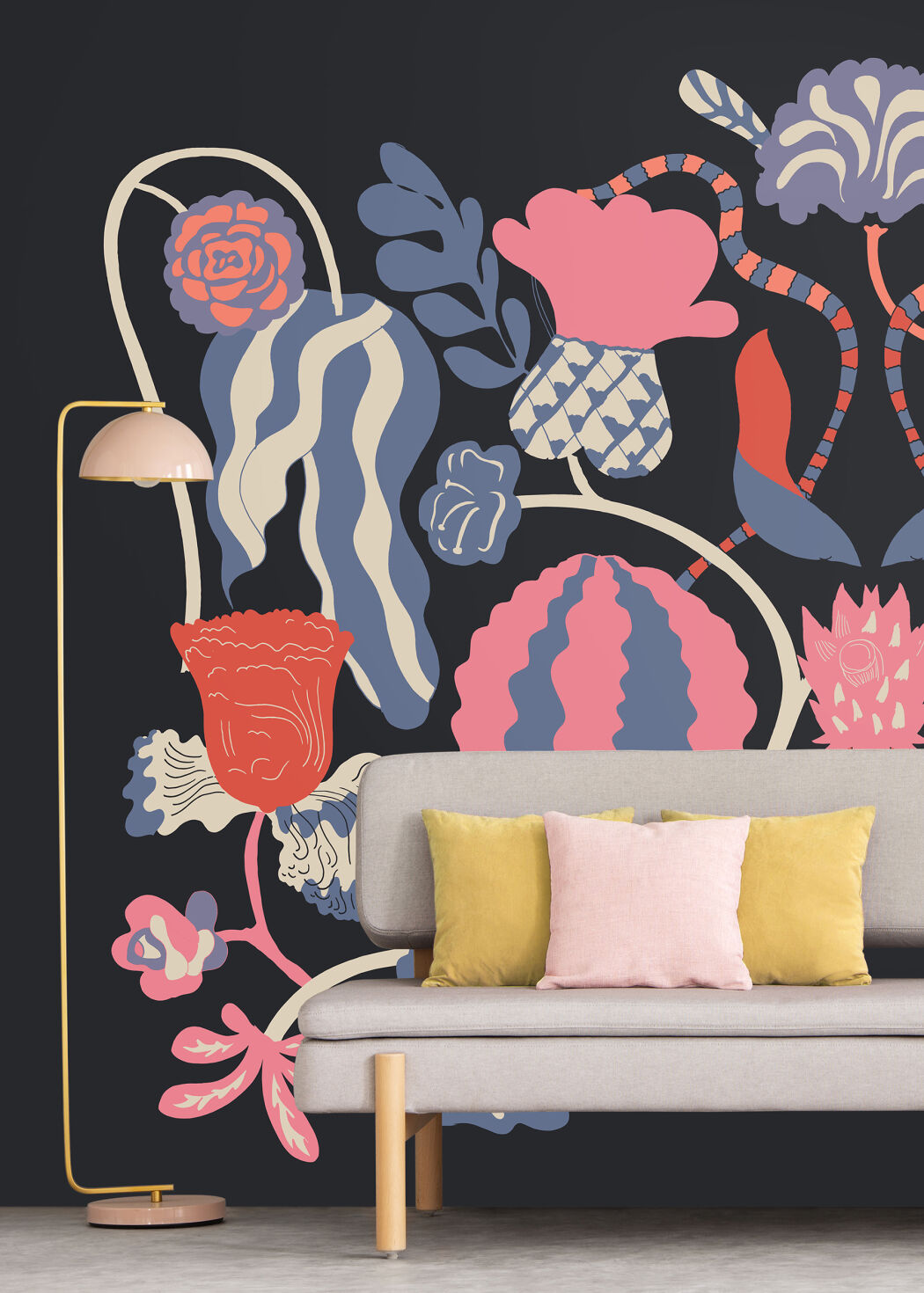 Wall mural by Erica Jacobson for Photowall