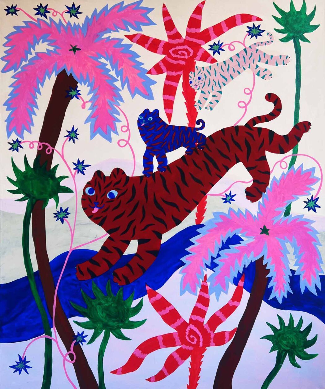 Artwork hand-painted by artist Yoyo Nasty