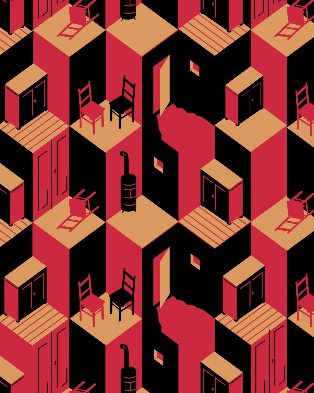 Graphic illustration by designer Lotta Kühlhorn