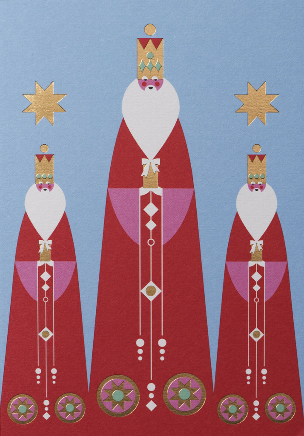 Christmas card illustration Classic by Bo Lundberg
