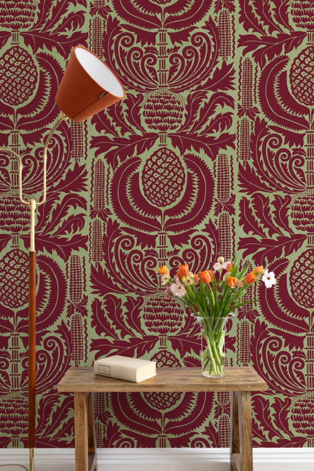 Botanical pattern by the artist Lotta Külhorn