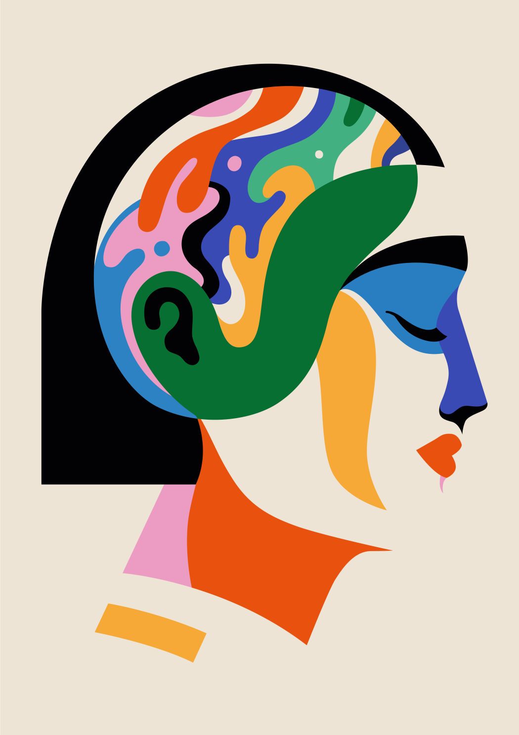 Graphic design and vector art by illustrator Petra Eriksson