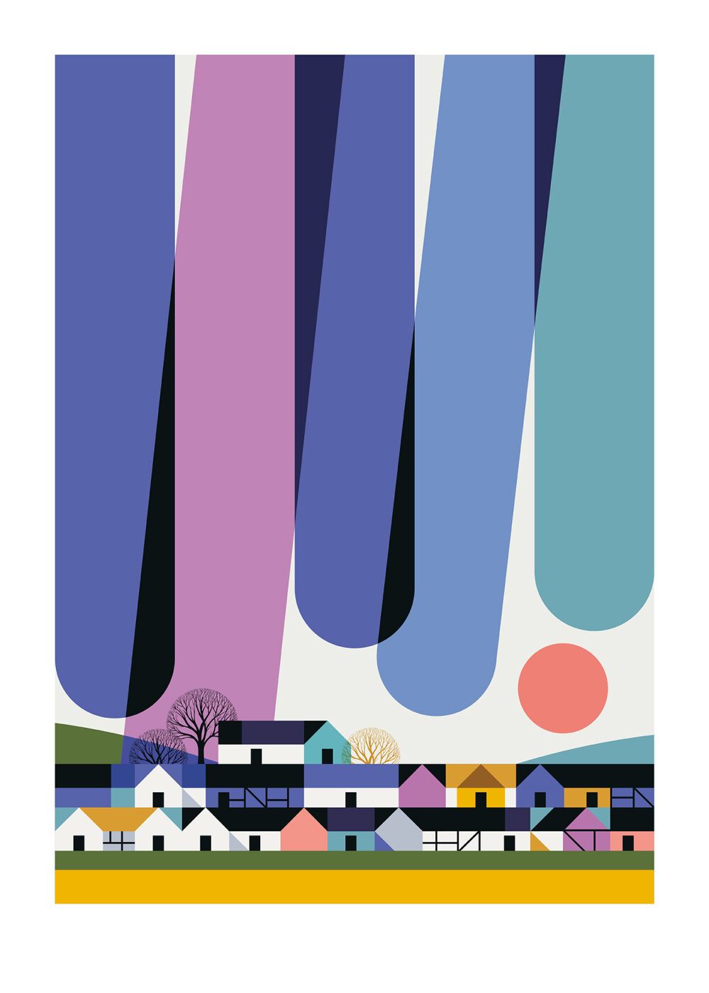 Illustration artwork created by the illustrator and graphic designer Bo Lundberg