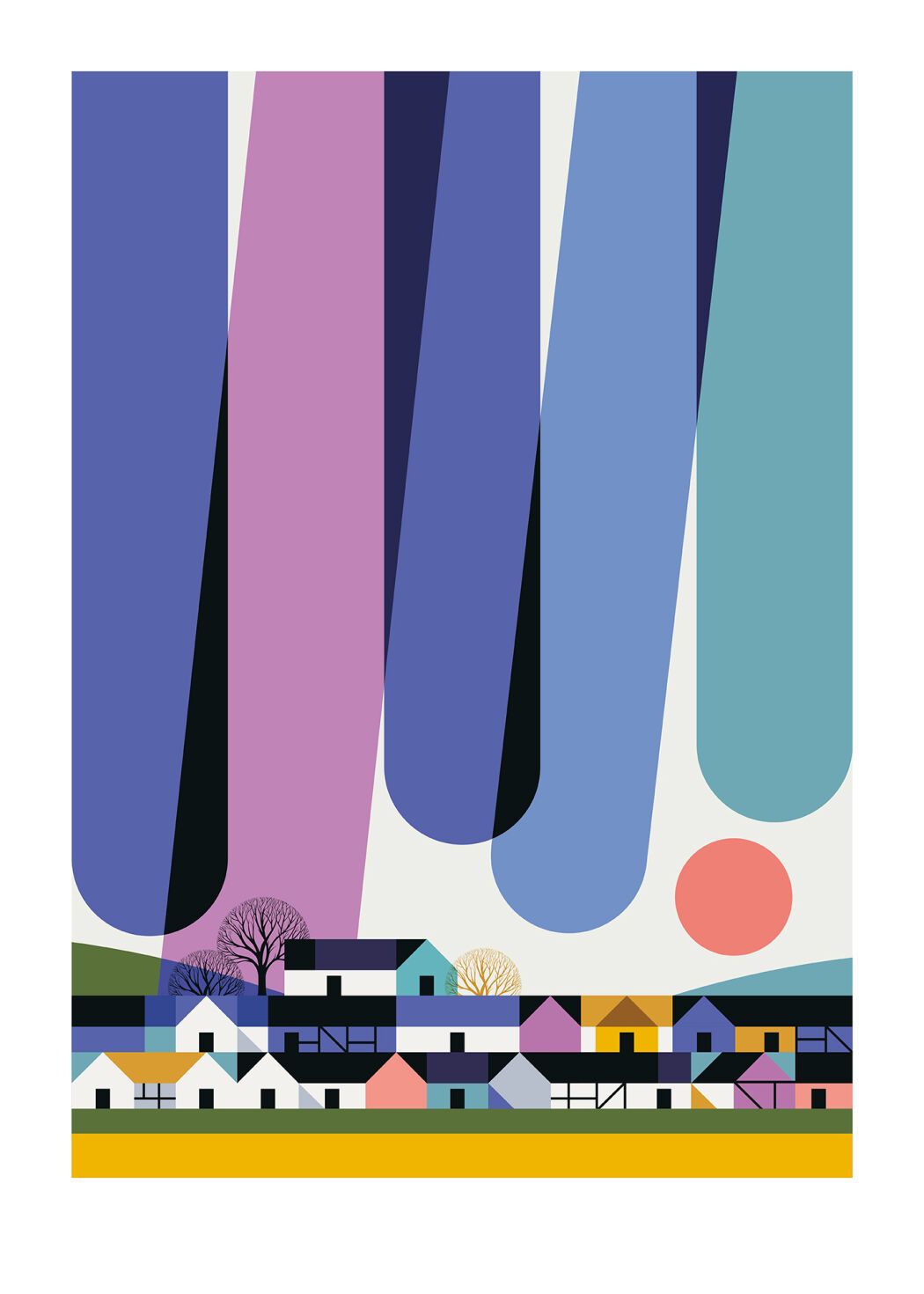 Illustration artwork created by the illustrator and graphic designer Bo Lundberg