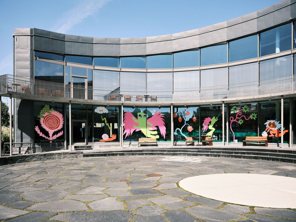 Mural and character design by Yoyo Nasty