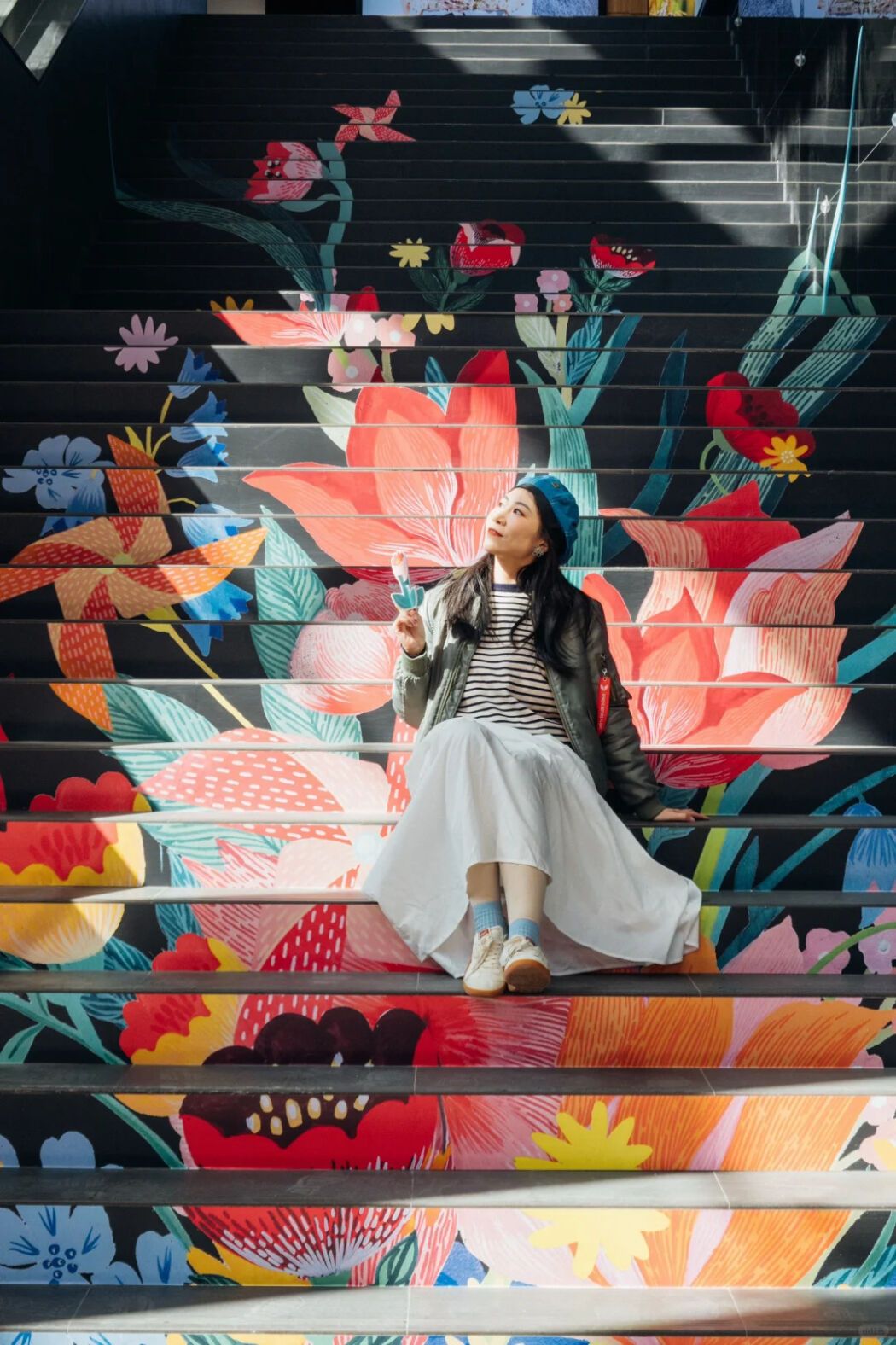 Mural artwork by Malin Gyllensvaan