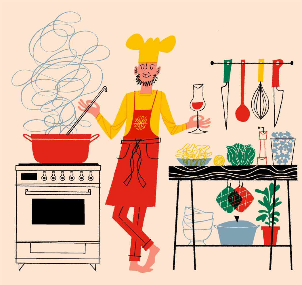 Food illustration by Klas FAhlén